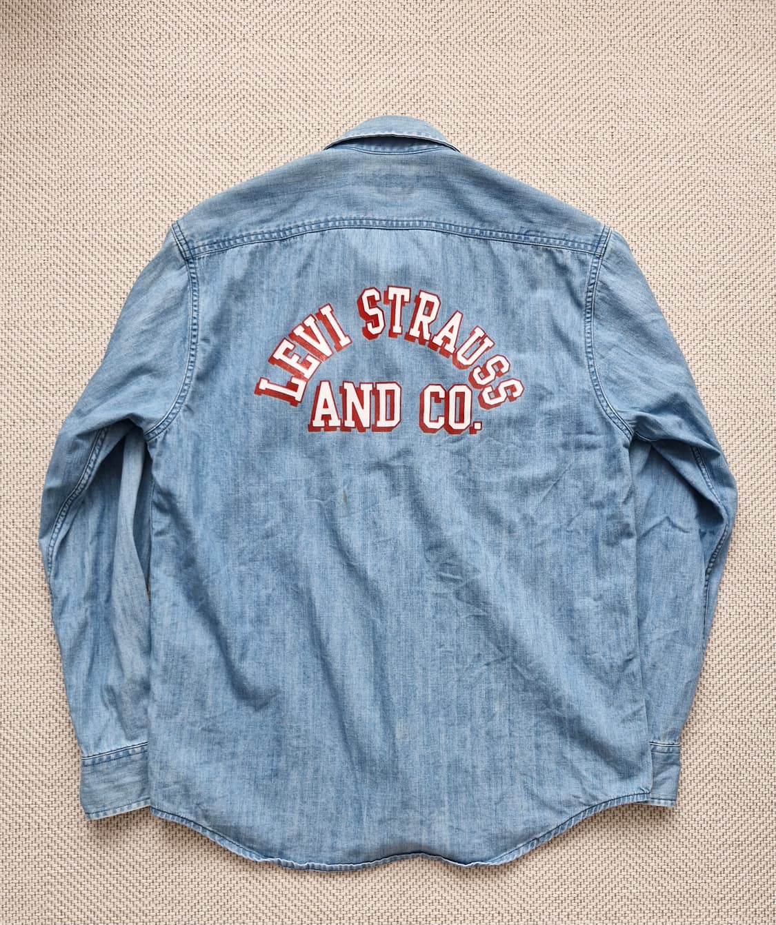 리바이스 데님셔츠 M 상품이미지1