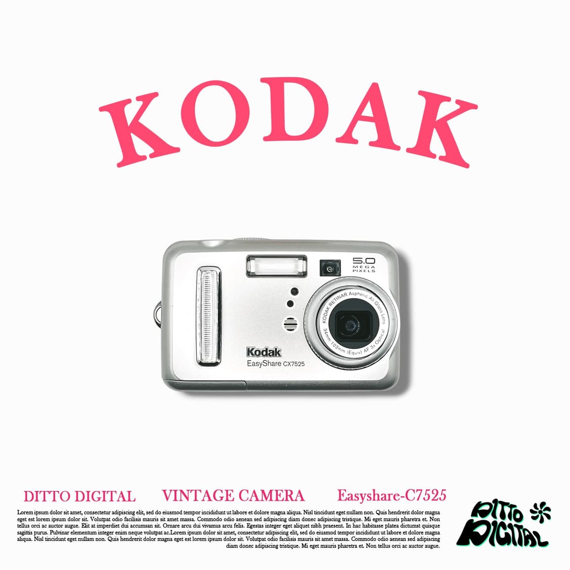 Kodak Easyshare CX-7525디카 상품이미지1