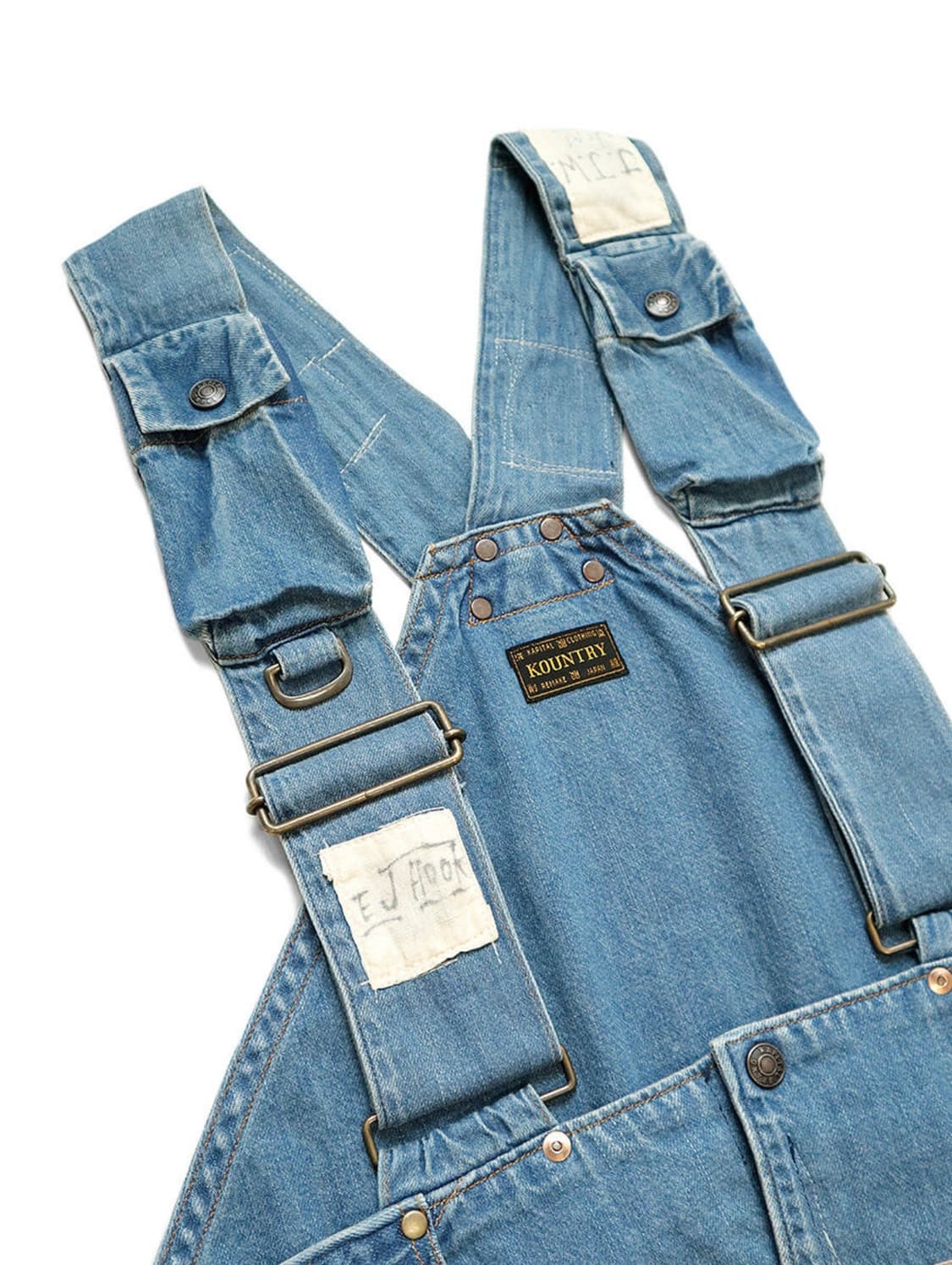 Kapital KOUNTRY 11.5oz 데님 피싱 베스트 Harbo 상품이미지7