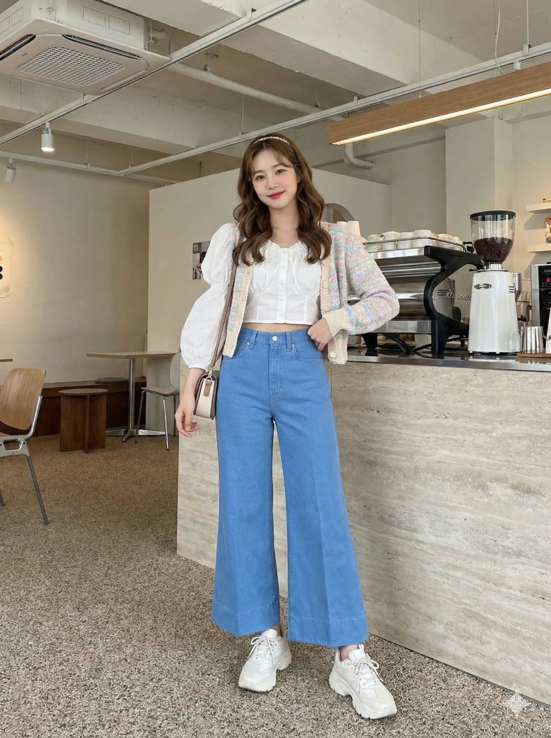 11AM 다잉 부츠컷 데님 팬츠 상품이미지1