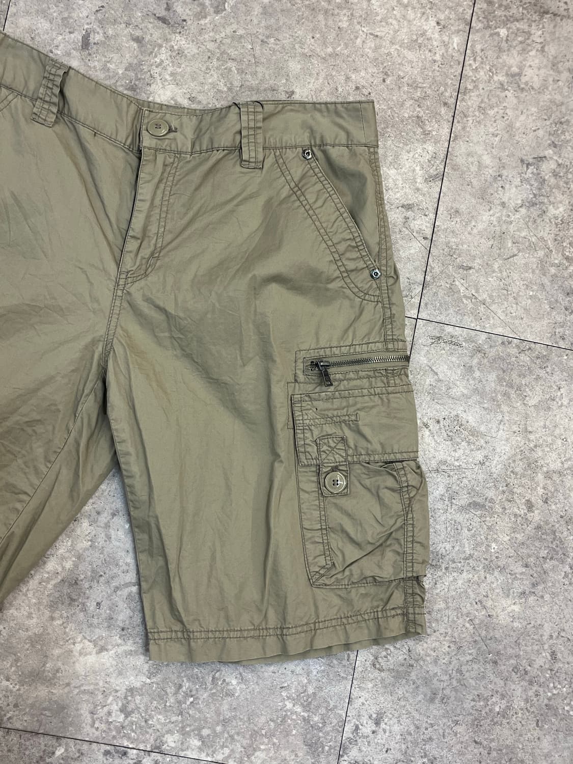 빈티지 카고 하프 팬츠 베이지 32 #csz3473 상품이미지6
