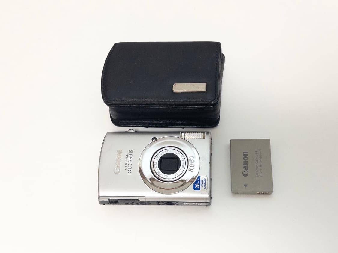 Canon ixus 캐논 익서스 860IS 디카 (배터리,케이스 포함) 상품이미지1