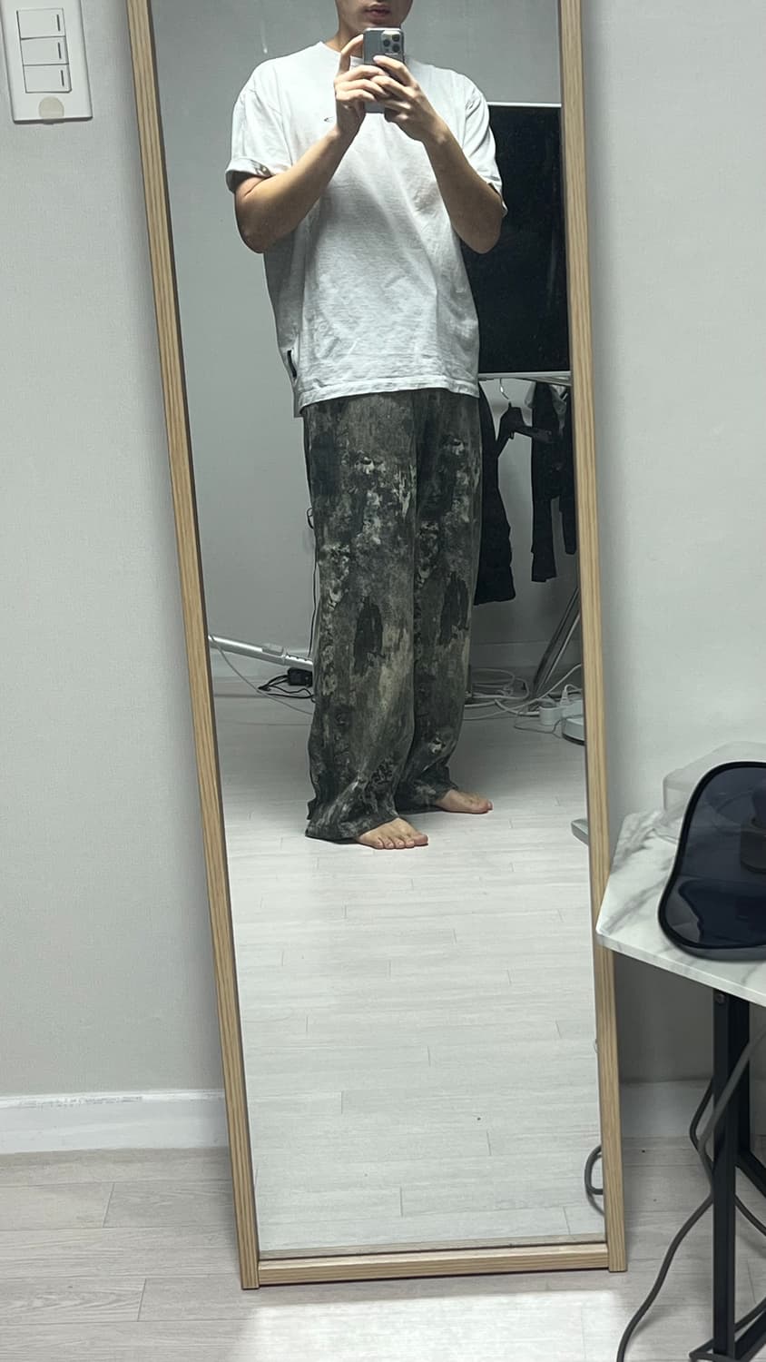 콰스 카모 뱀피 팬츠 상품이미지6
