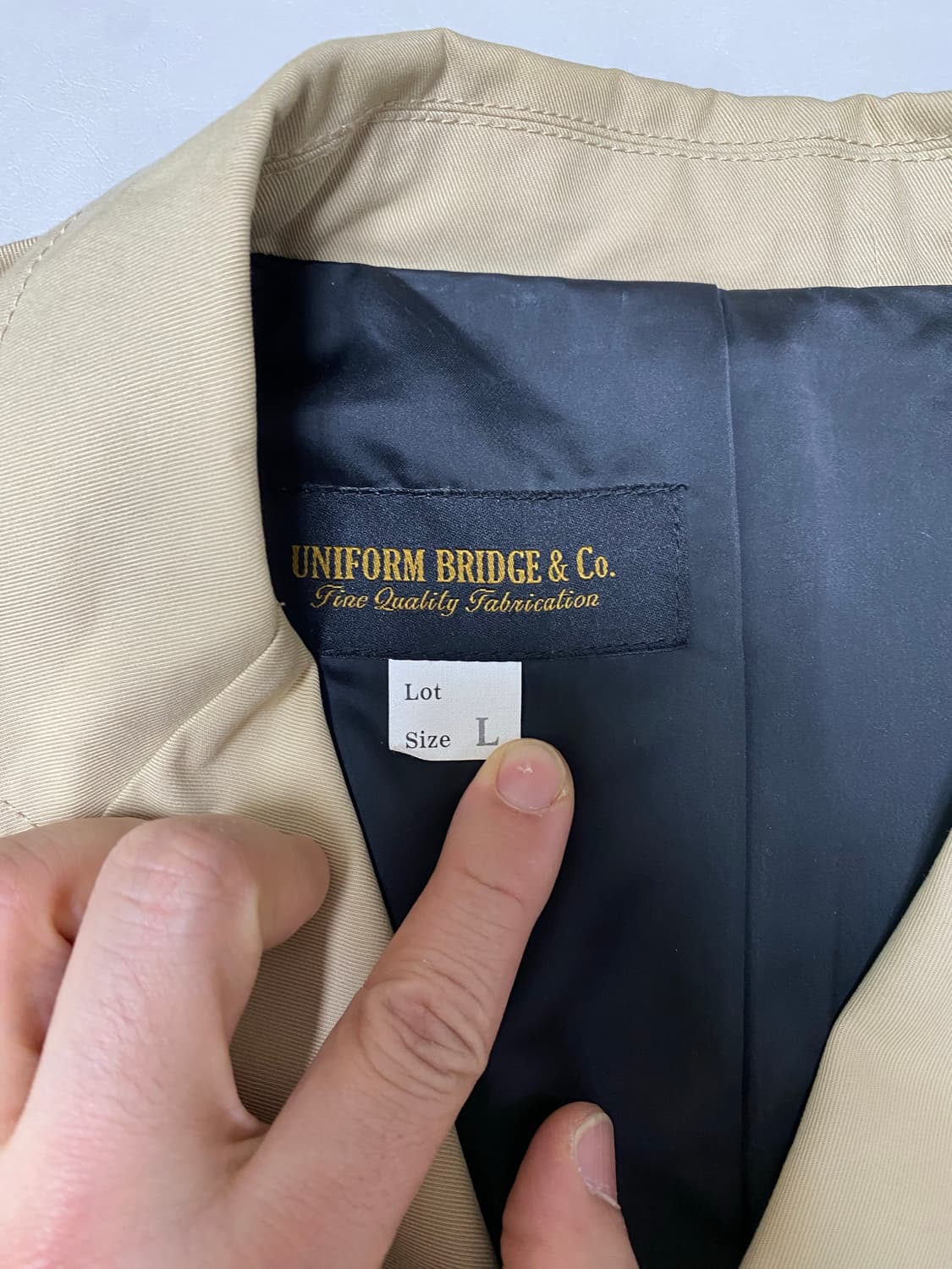 유니폼 브릿지 이지 블레이저 자켓 L 상품이미지5