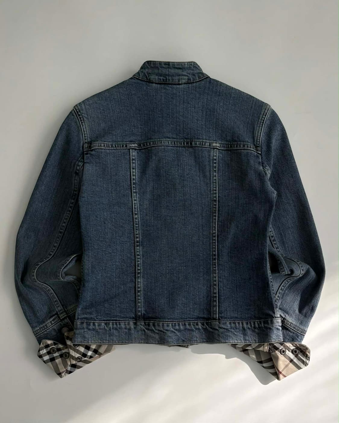 [4] 버버리 런던 노바체크 여성 데님 자켓 상품이미지3