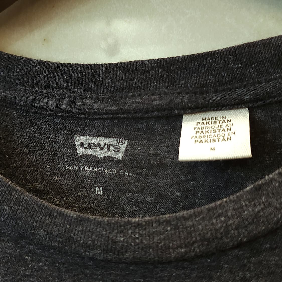 00s 리바이스 빈티지 티셔츠 프린팅 티셔츠 오트밀 그레이 배트윙 m 상품이미지3