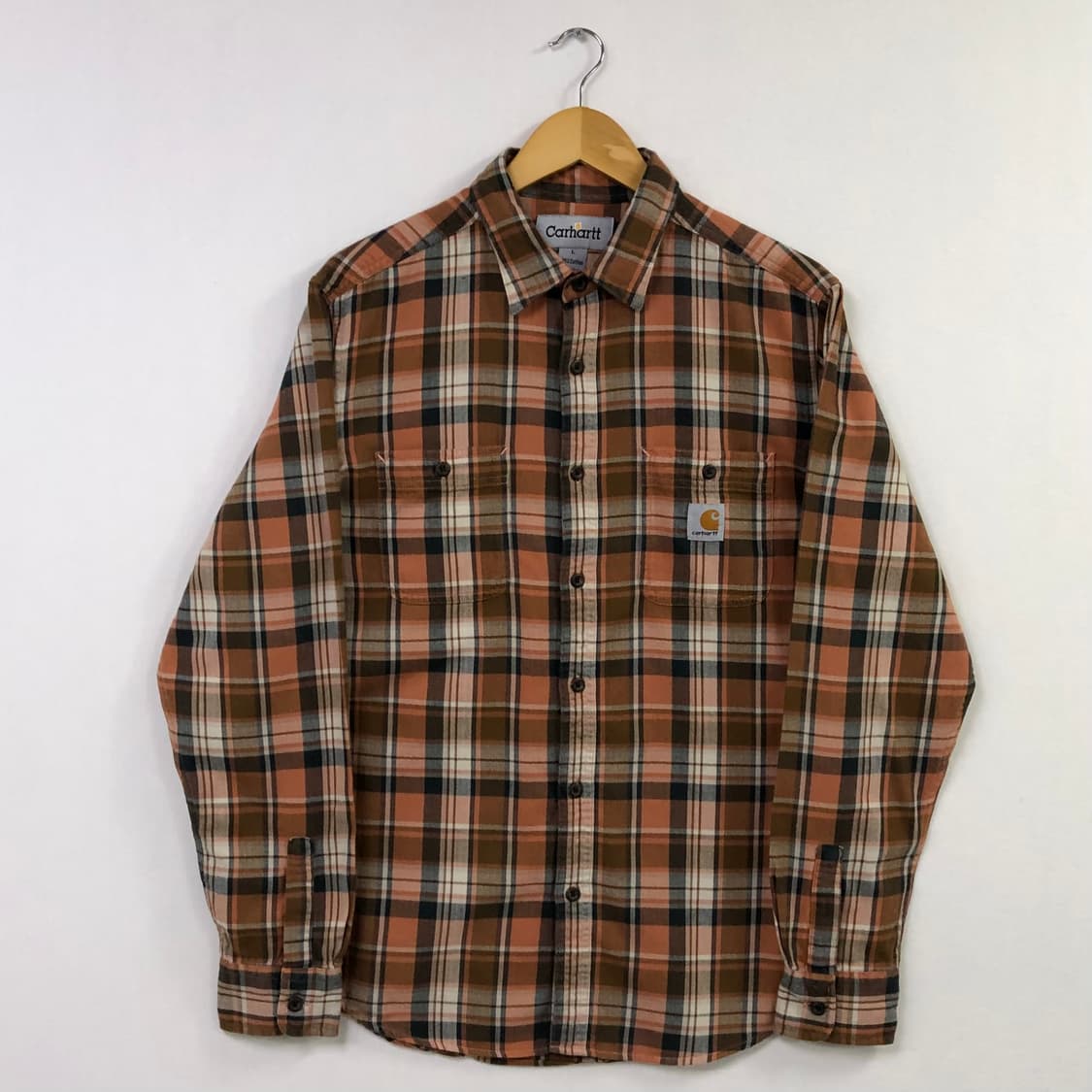 L 칼하트 체크 워크 셔츠 상품이미지2