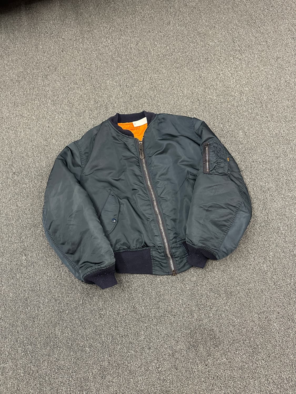 XL) 알파 인더스트리 ma-1 항공자켓 네이비 상품이미지3