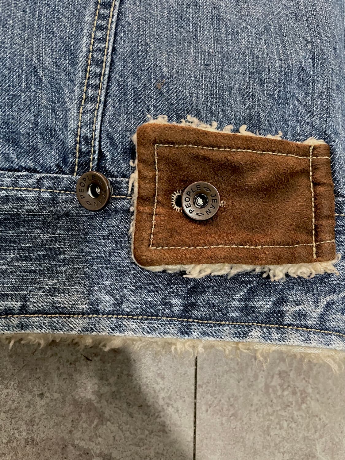 Jeune Raw Italia 웨스턴 데님자켓 상품이미지9