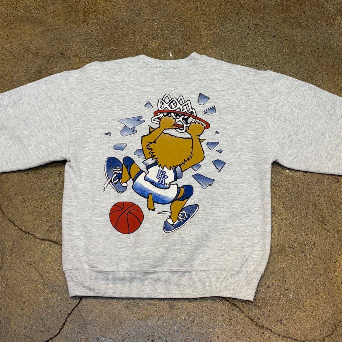 90s Made in USA 미국 빈티지 켄터키 농구 맨투맨 상품이미지4