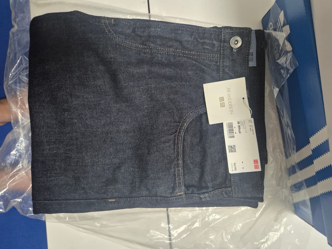 유니클로 jwa 셀비지 스트레이트진 35 상품이미지2