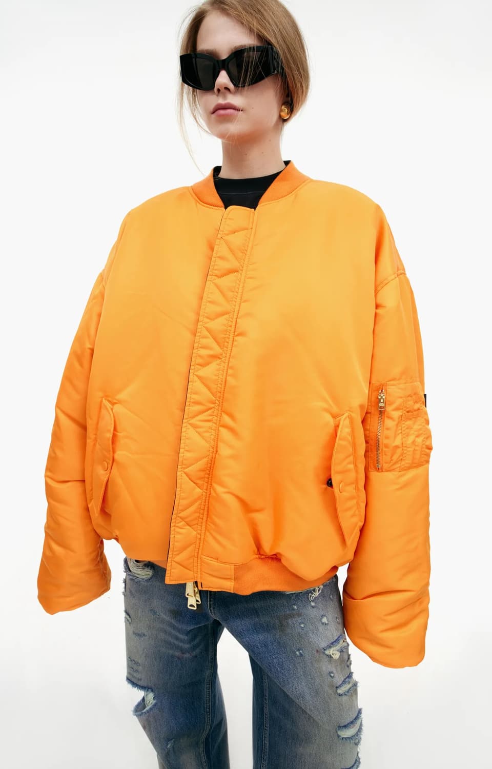 베트멍 리버서블 봄버 상품이미지10