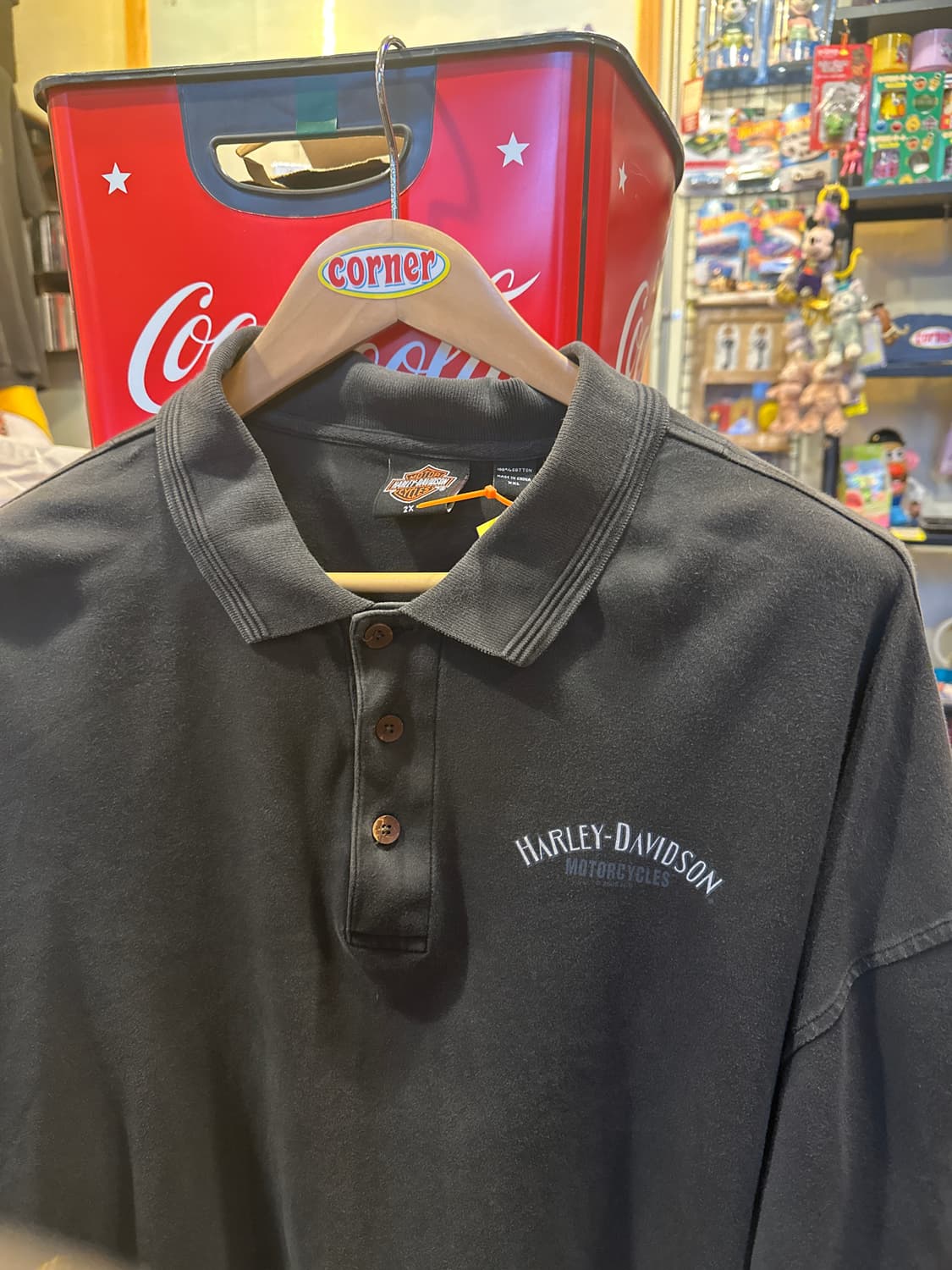 할리데이비슨 2xl 카라 롱슬리브 상품이미지2