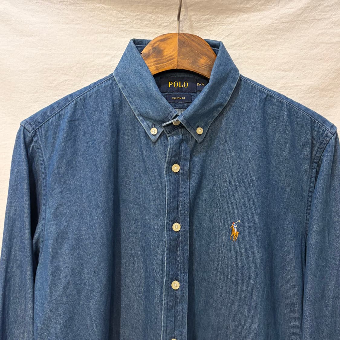 폴로 랄프로렌 데님 셔츠 청남방 상품이미지2