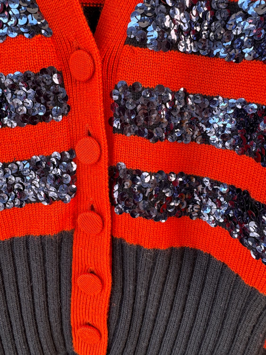 새상품 Marc by Marc Jacobs 스트라이프 가디건 XS(44, 상품이미지8