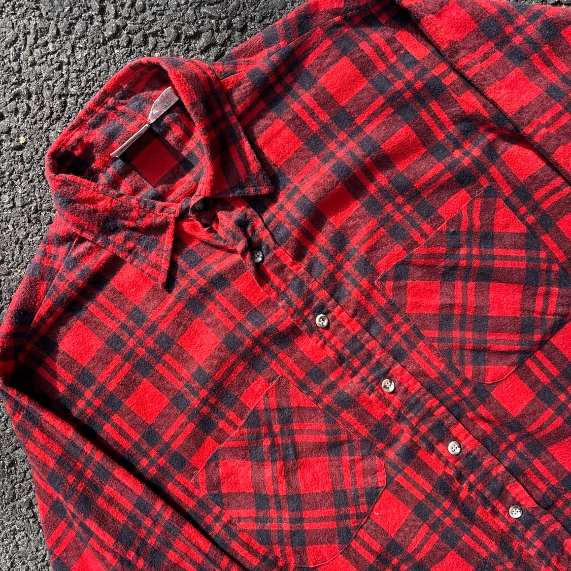 90년대 미국 파이브 브라더스 체크 셔츠 상품이미지5