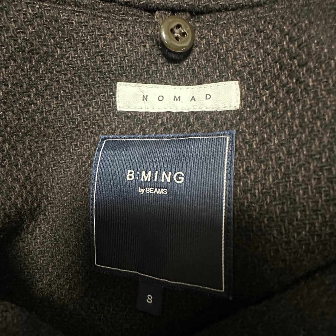 BEAMS blazer jacket dark brown 상품이미지3