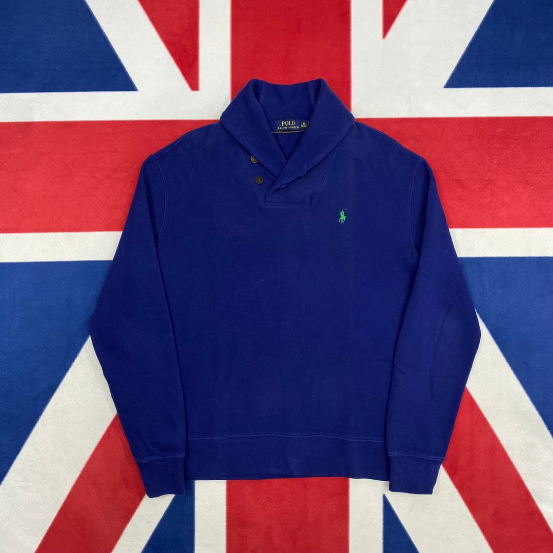 폴로 숄카라 맨투맨 M 상품이미지1