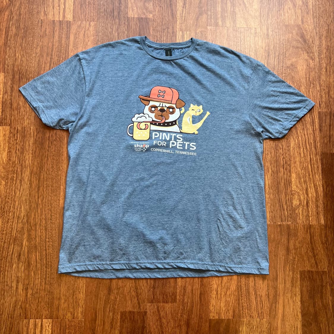 [2XL]길단 Pints for Pets 반팔 티셔츠  상품이미지2