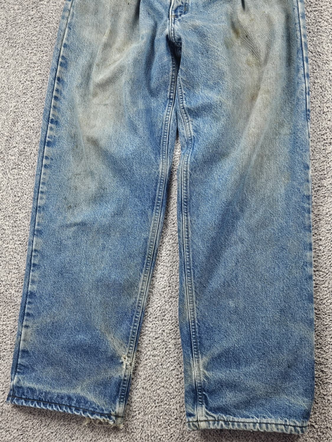 칼하트 헤비 플란넬 밴딩 커스텀 데님 팬츠 ( 38X30 )/ 10554 상품이미지7