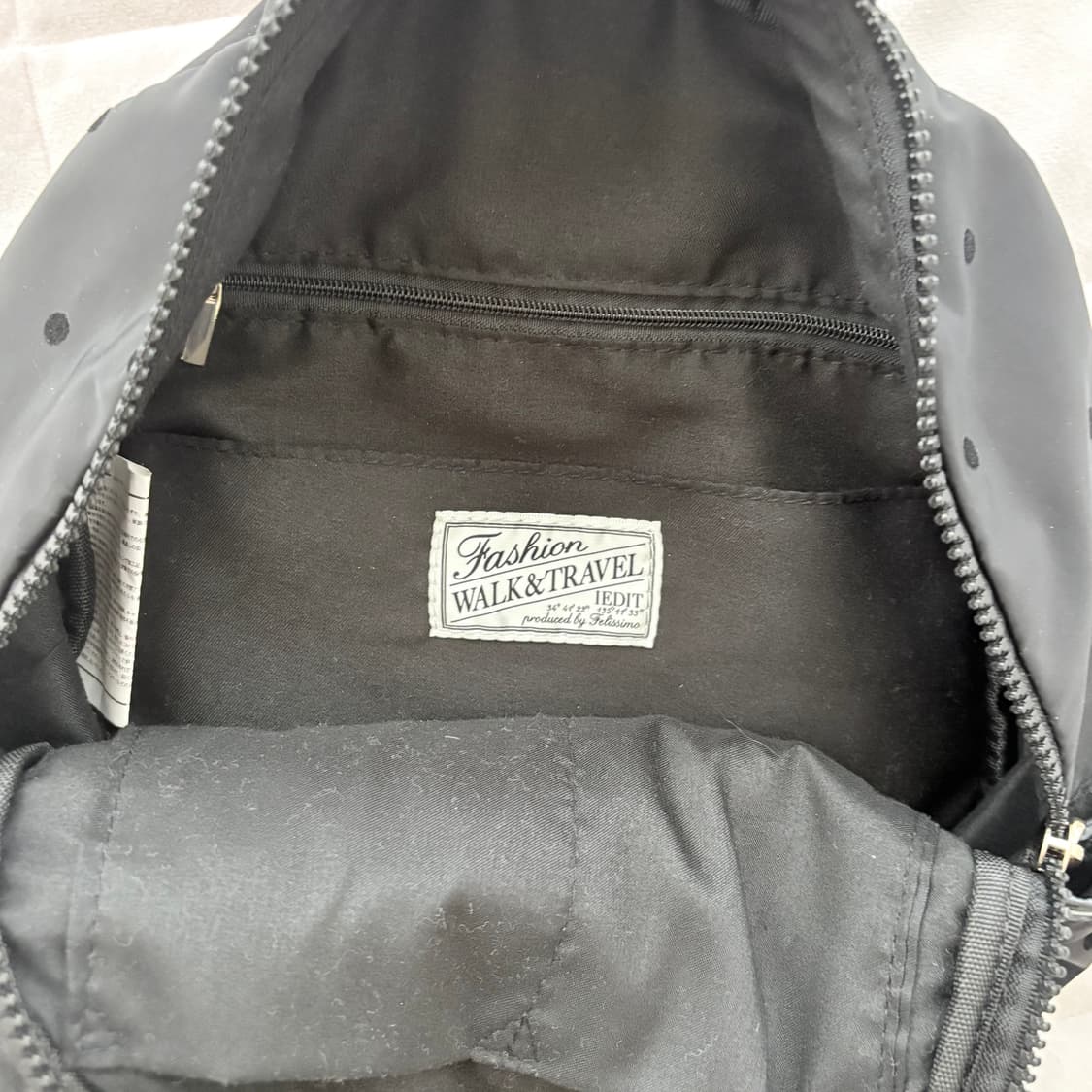 y’saccs 도트 블랙 미니 백팩 배낭 상품이미지5