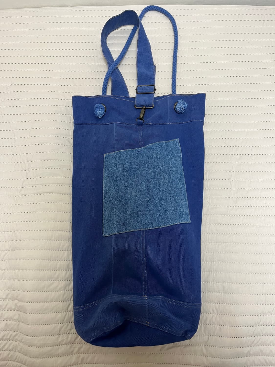 ERL 드로우스트링 데님 밀리터리 더플백 숄더백 상품이미지7