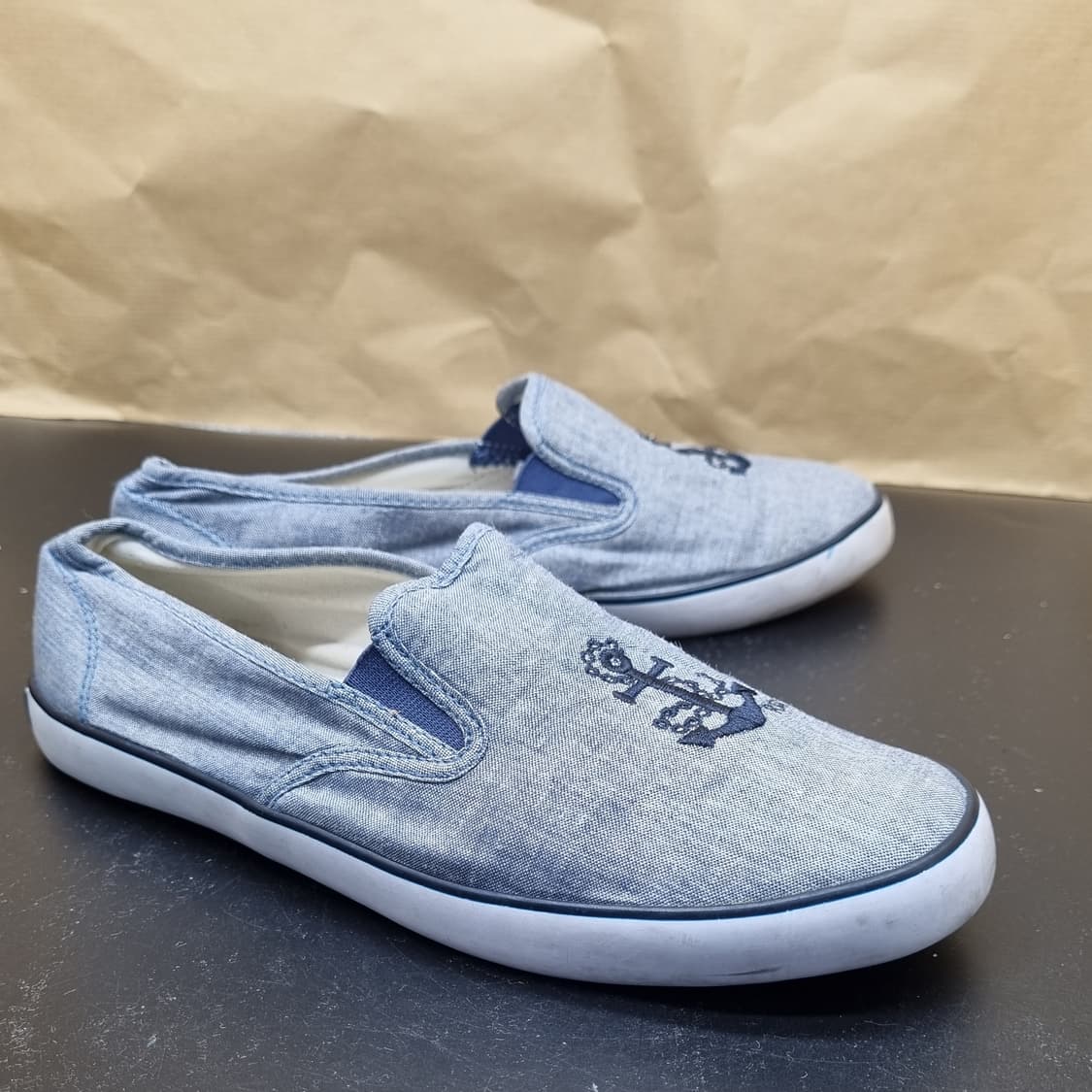 폴로랄프로렌 데님 슬립온 255 상품이미지1