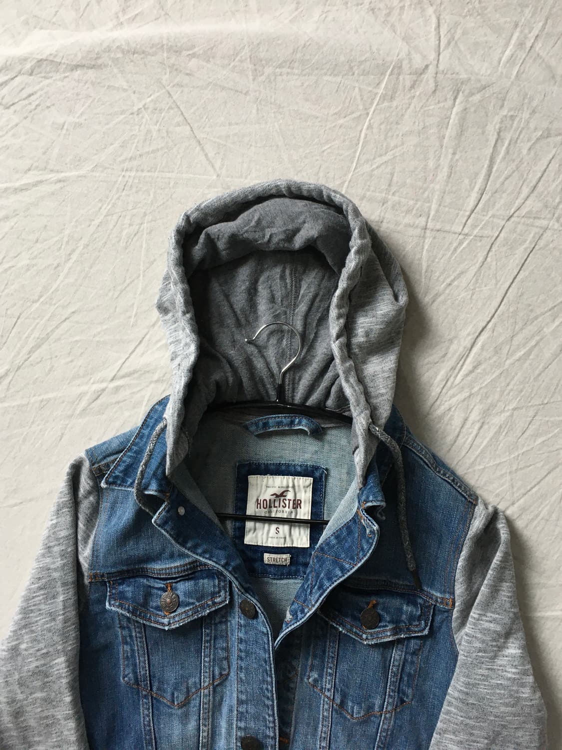 홀리스터 데님후드 자켓 상품이미지4