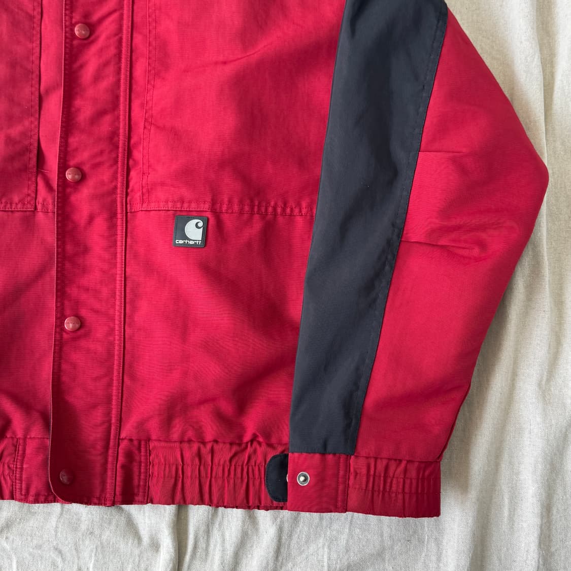 칼하트 90s 배색 크롭 후드 자켓 105 상품이미지3