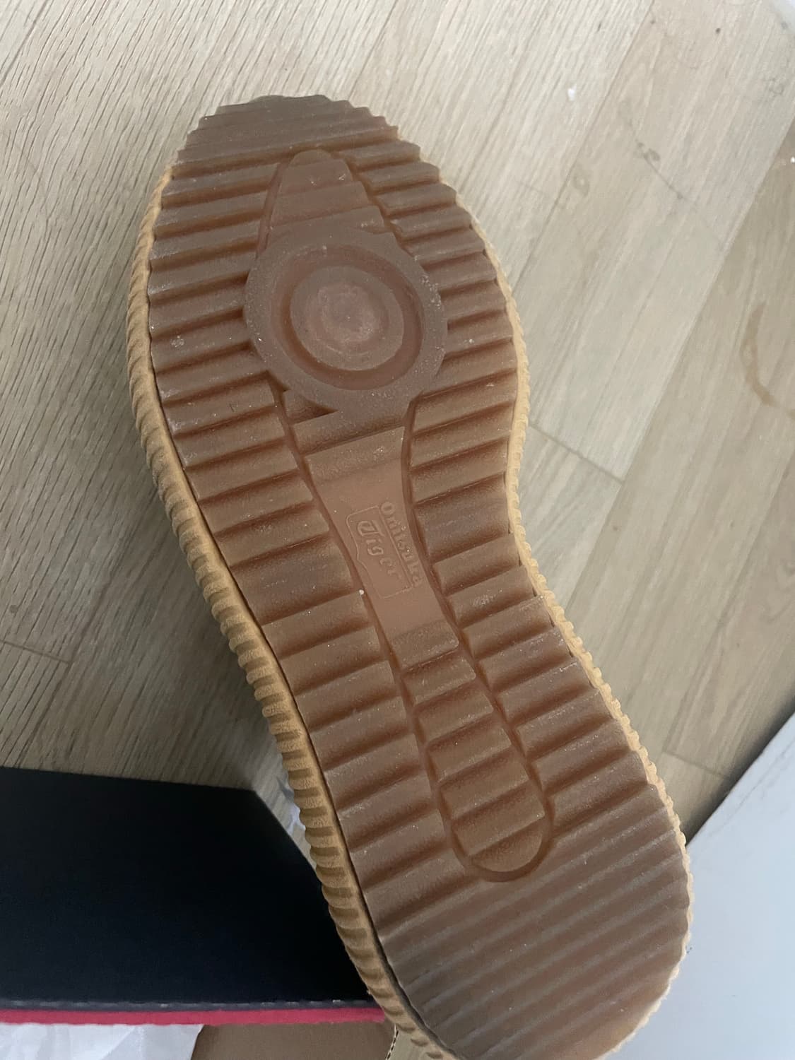 오니츠카타이거 멜리시티 화이트/라이켄그린 240 상품이미지6