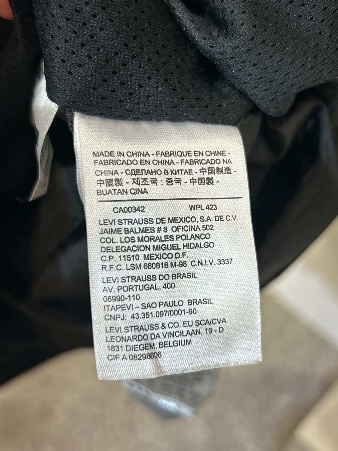 리바이스 덕다운 점퍼 자켓 상품이미지5