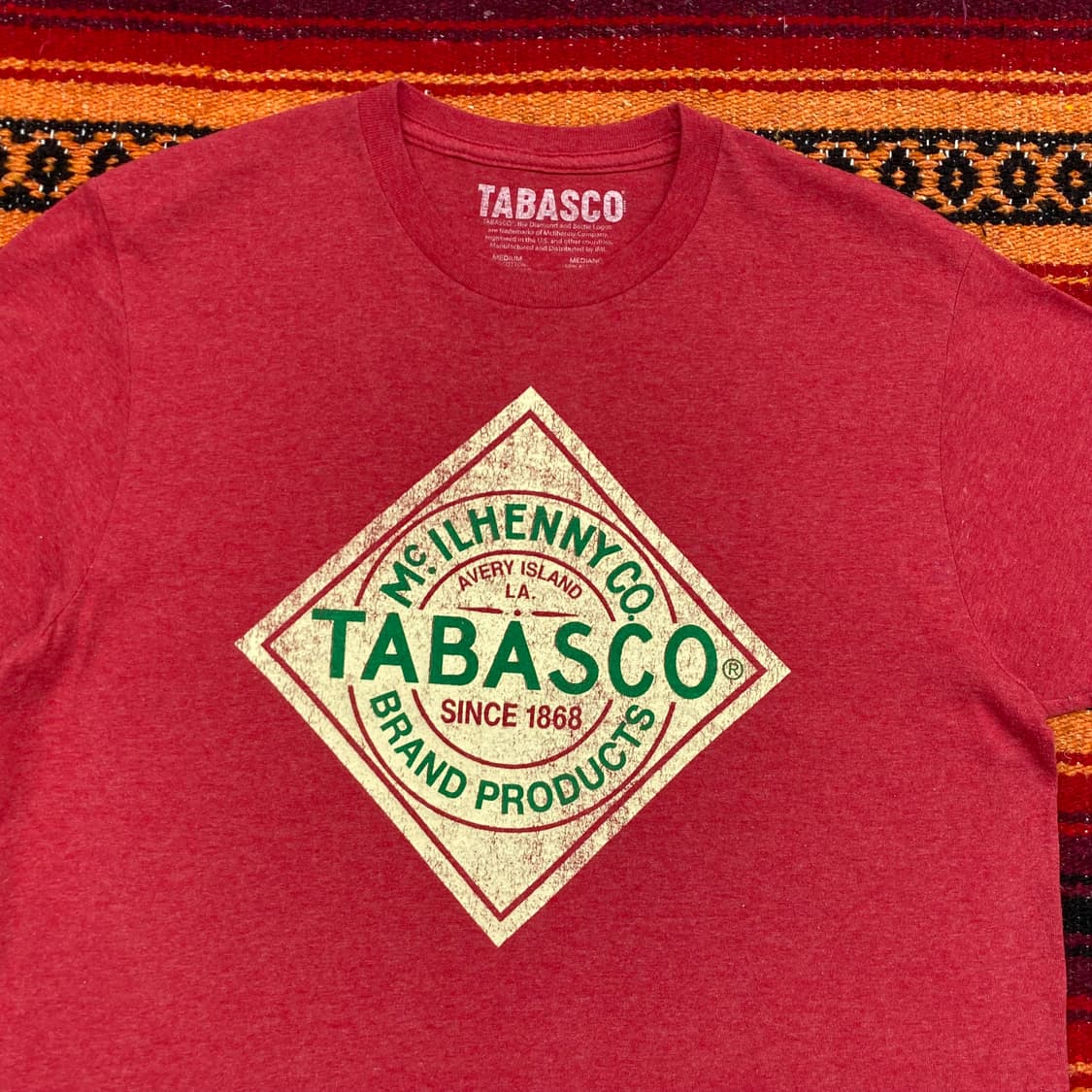 미국빈티지 타바스코 정품굿즈 반팔티 상품이미지2