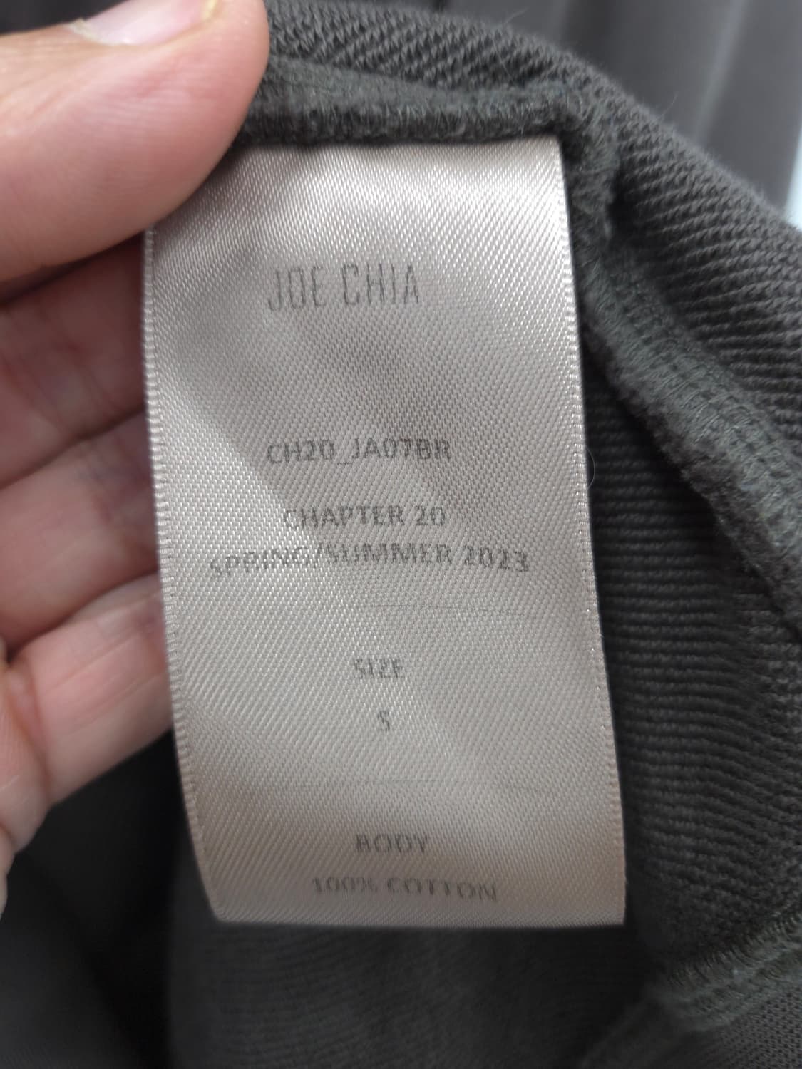 S 조시아 JOE CHIA 레이어드 봄버 상품이미지8