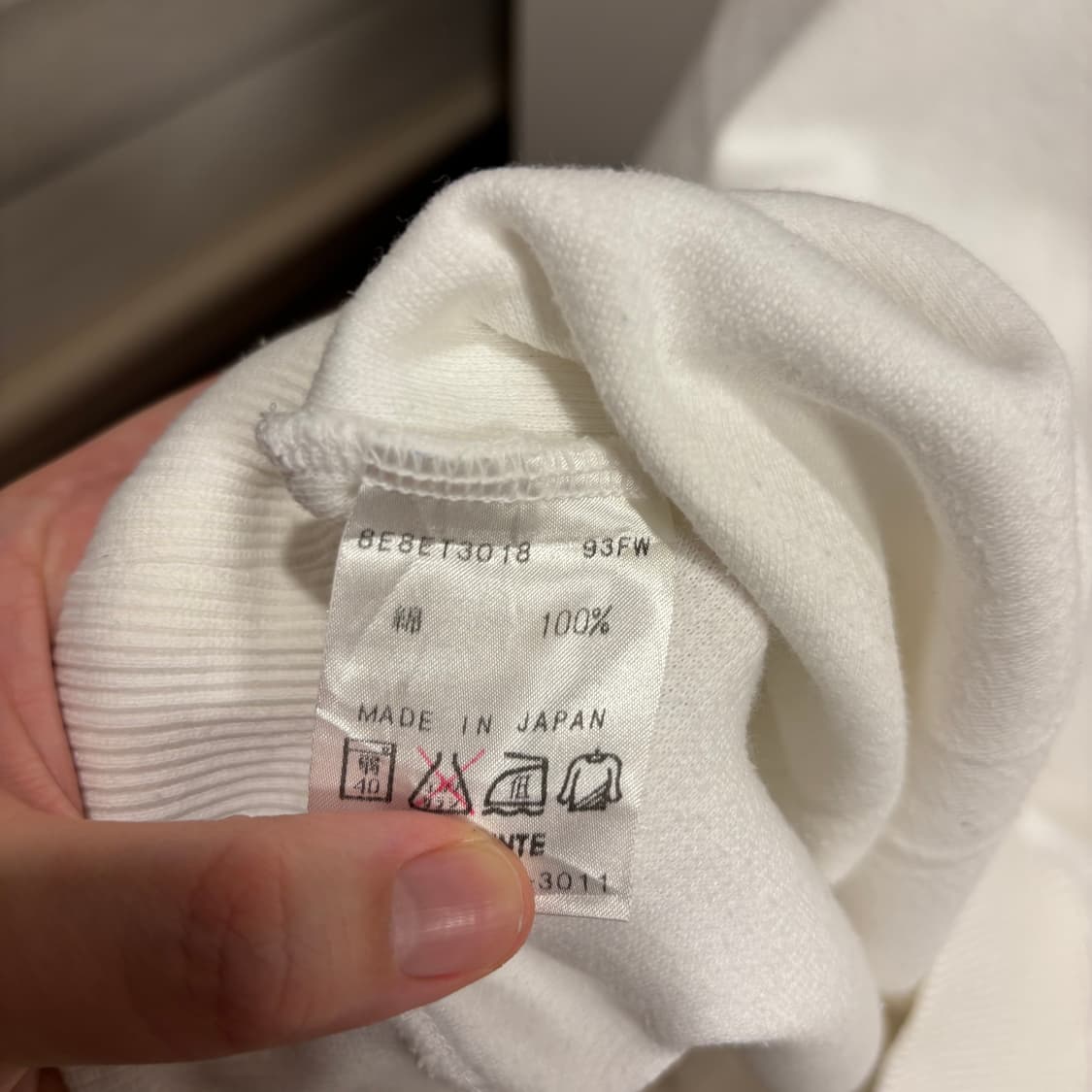 일본 HUITIEME 빈티지 테니스 하프넥 맨투맨 상품이미지9