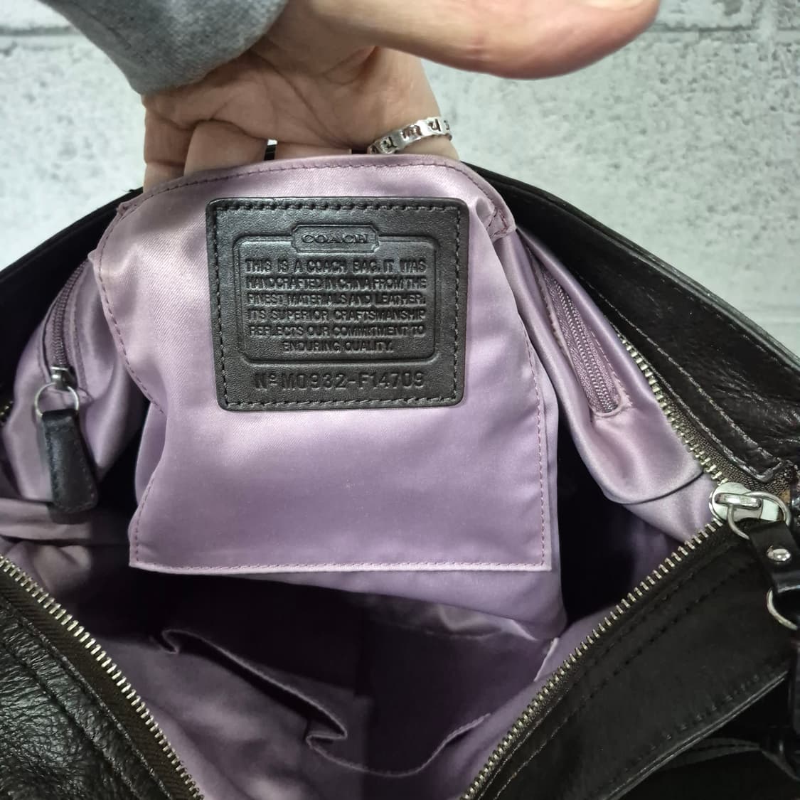 코치 시그니처 캔버스 호보백 상품이미지9