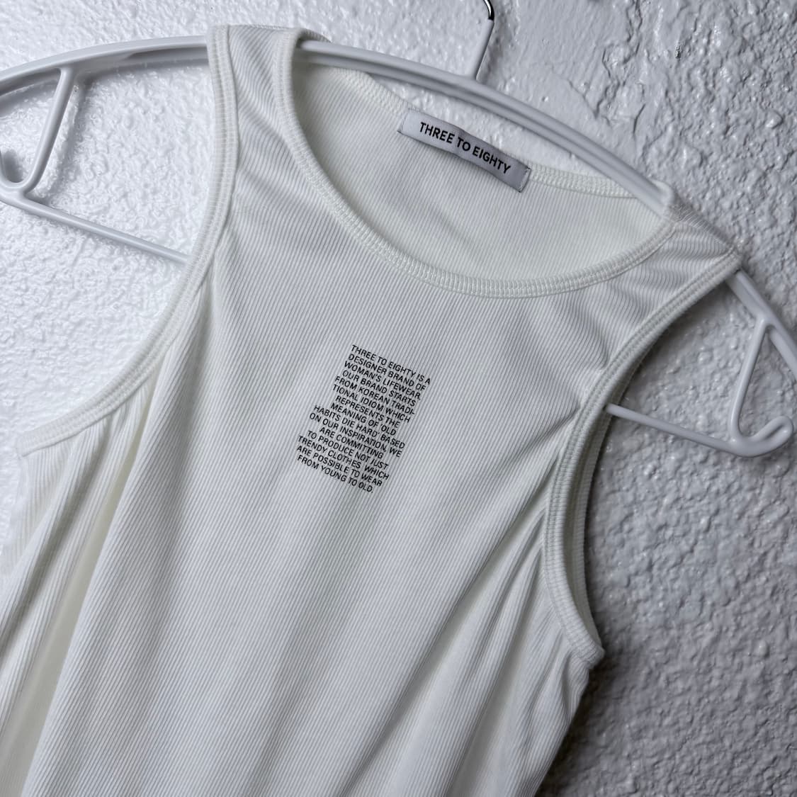 쓰리투에이티 LETTERING GRAPHIC SLEEVELESS 상품이미지6