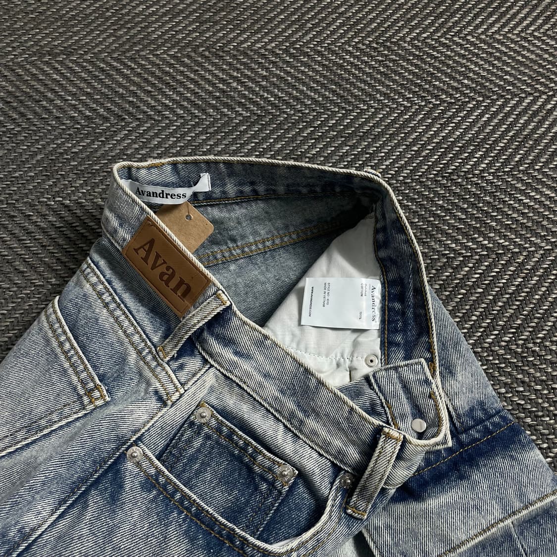 어반드레스 멀티포켓 데님 카고 버뮤다 팬츠o 4630 상품이미지5