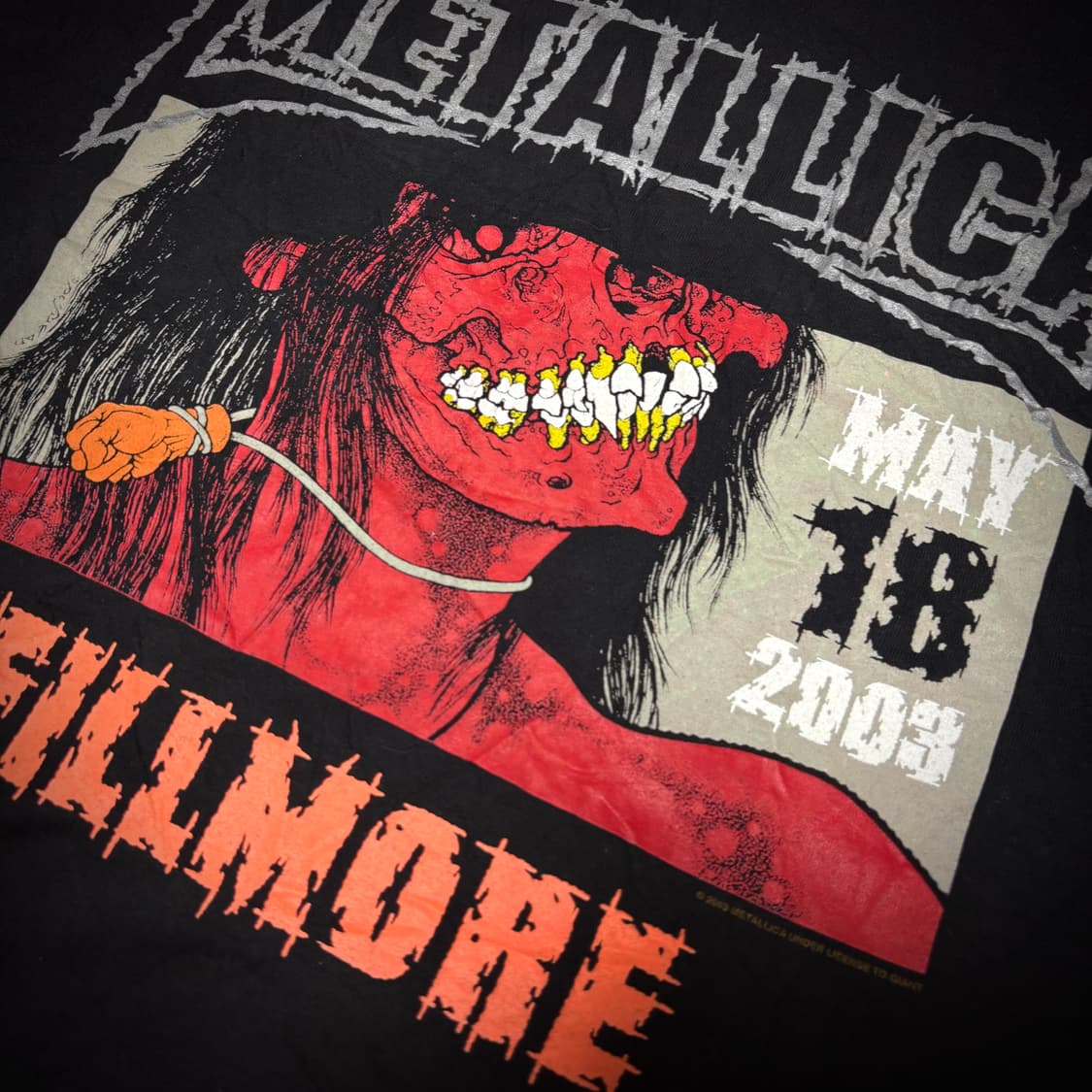 00s Metallica “St. Anger” Fillmore Tee 상품이미지3