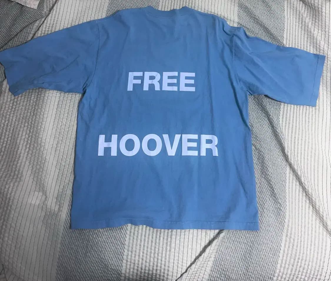 칸예 프리후버 FREE HOOVER 티셔츠 M 상품이미지1