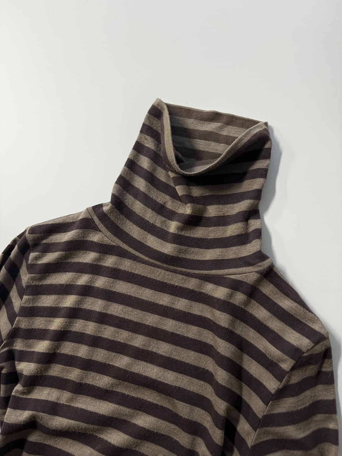 케이블 니트 스트라이프 패턴 레이스 프릴 큐롯팬츠 3pcs SET 상품이미지9