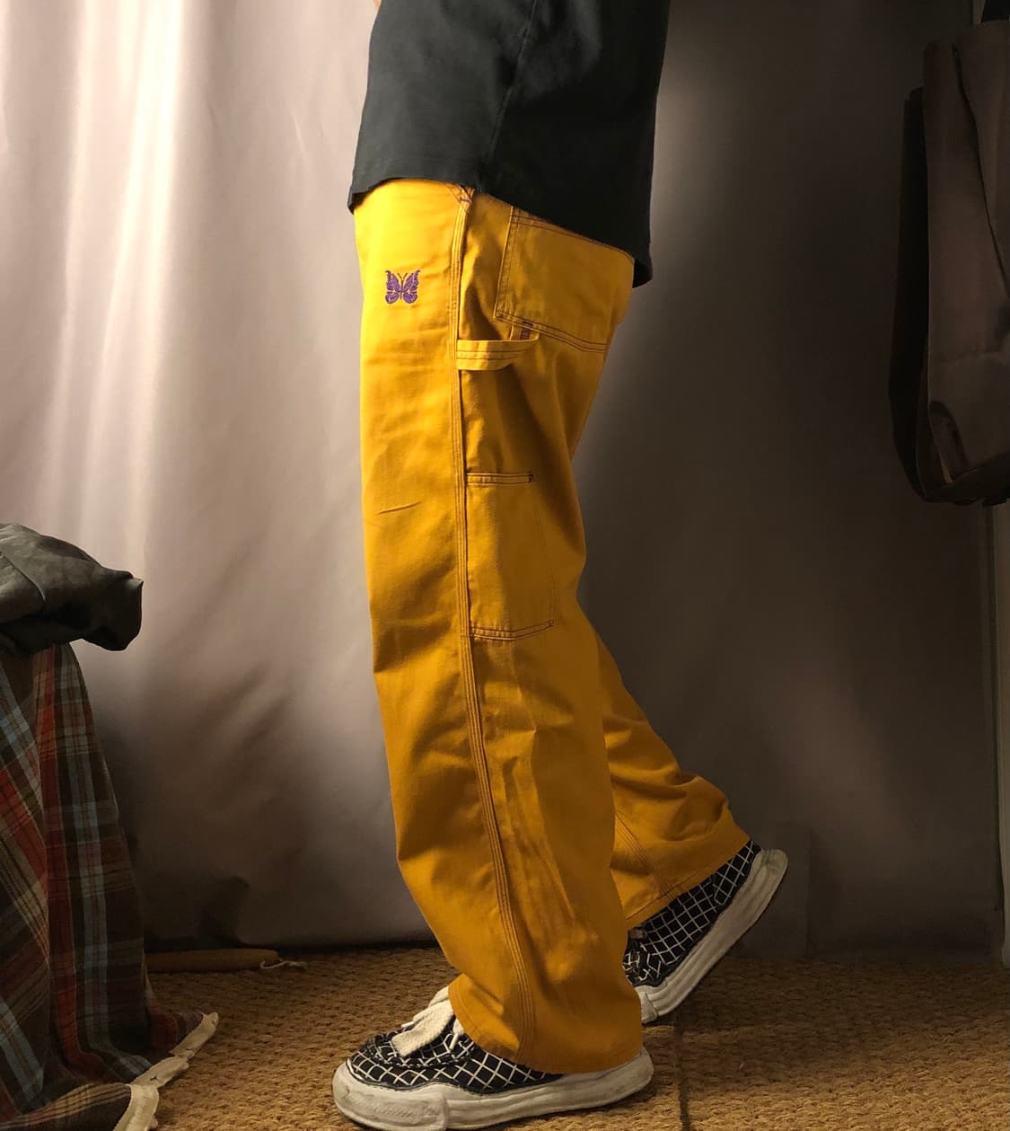 니들스 스미스 워크팬츠 오렌지 상품이미지1