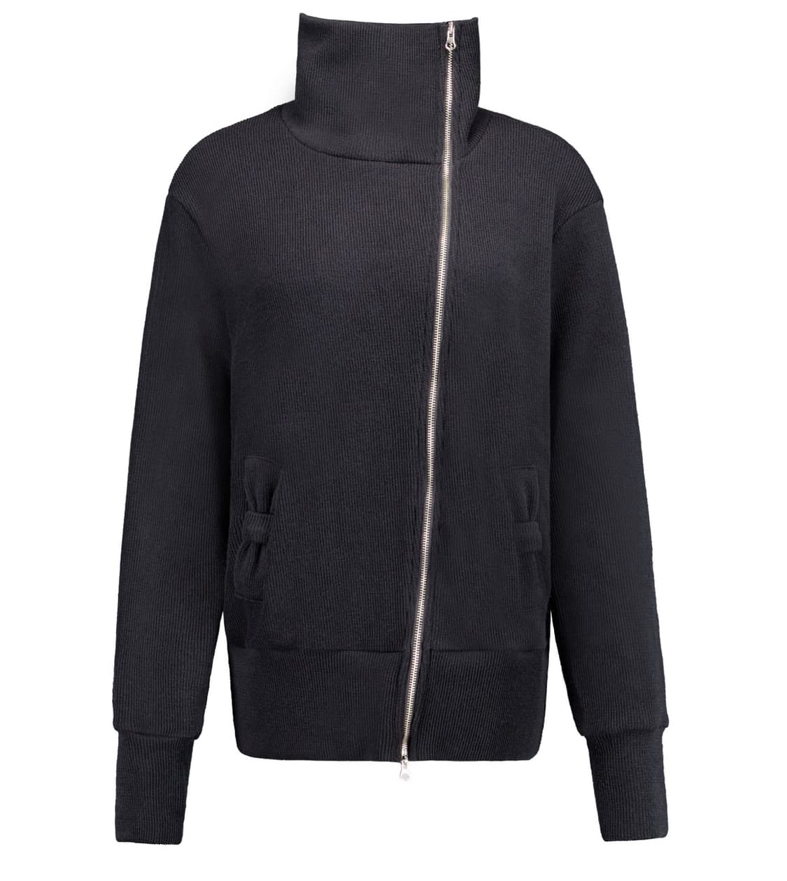 Forusring 포어링 RIBBON CROSS ZIP-UP BLACK 상품이미지1