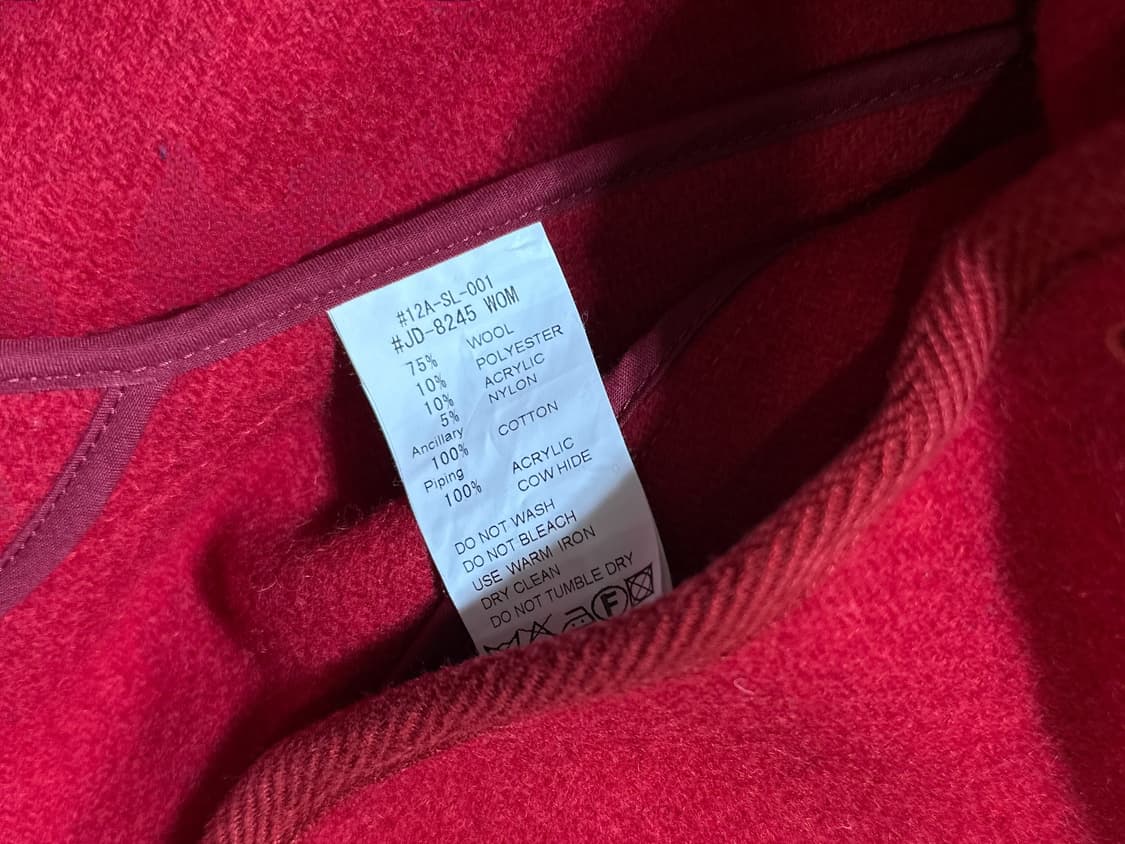 DANTON Hooded Double-Breasted Wool Coat 상품이미지10