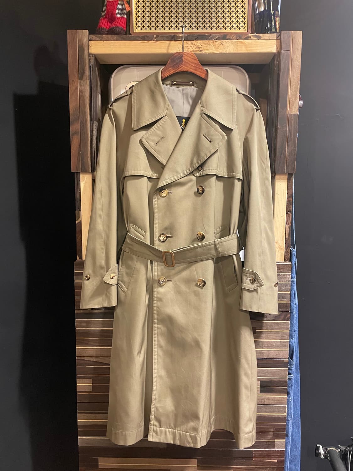 랑방 트렌치코트 상품이미지1