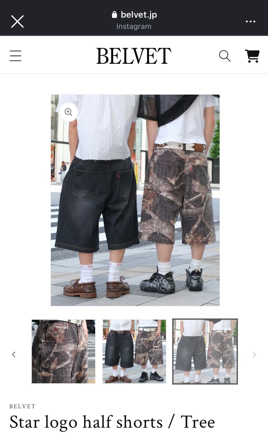 BELVET 리얼트리 버뮤다 상품이미지3