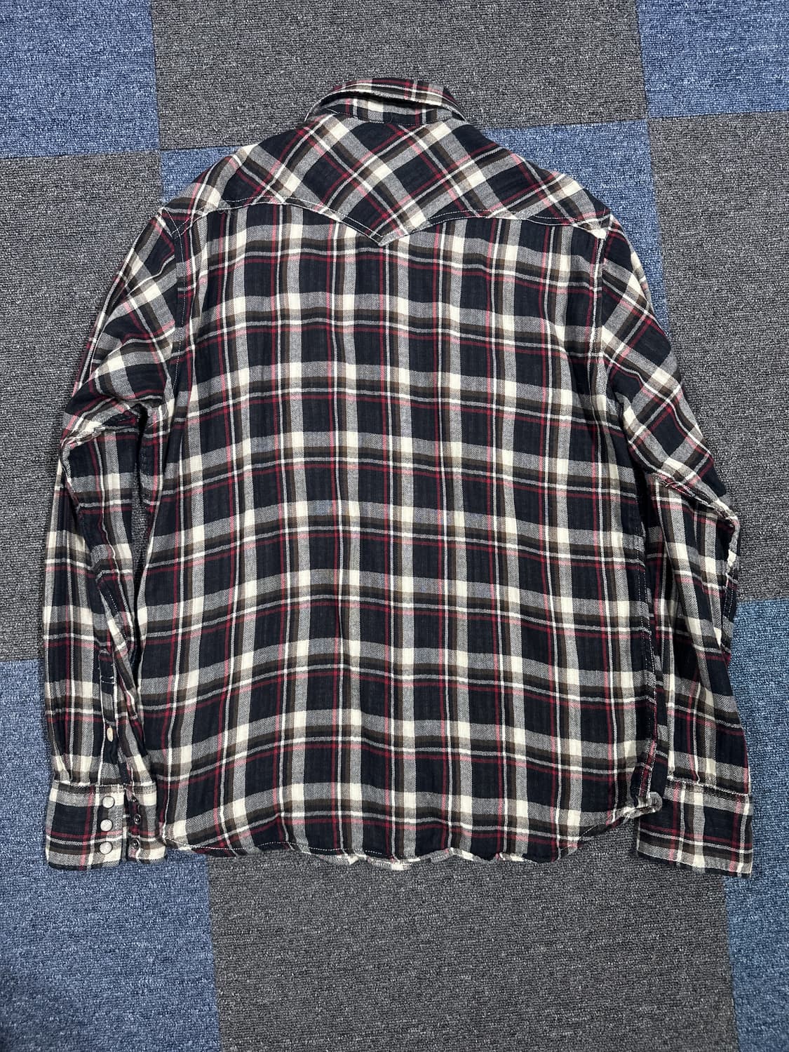 크래프트 워크 체크셔츠 상품이미지4