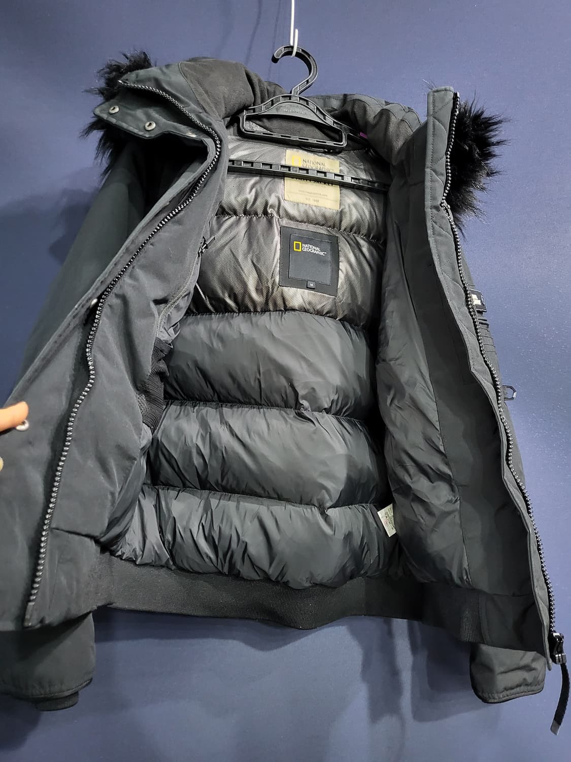 네셔널지오그래픽 덕다운 항공패딩 상품이미지6