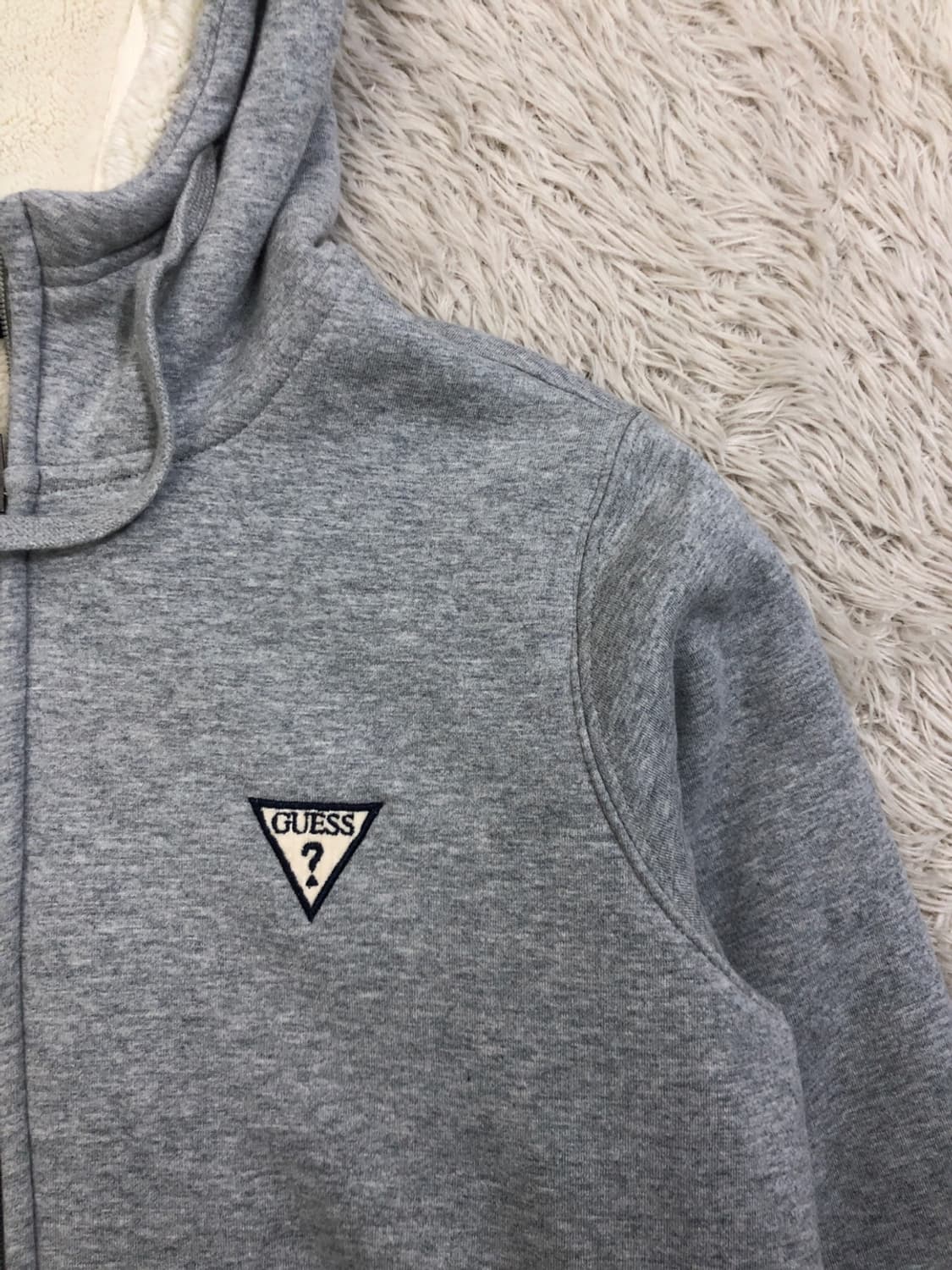 게스 퍼안감 후드 집업/#150 상품이미지2