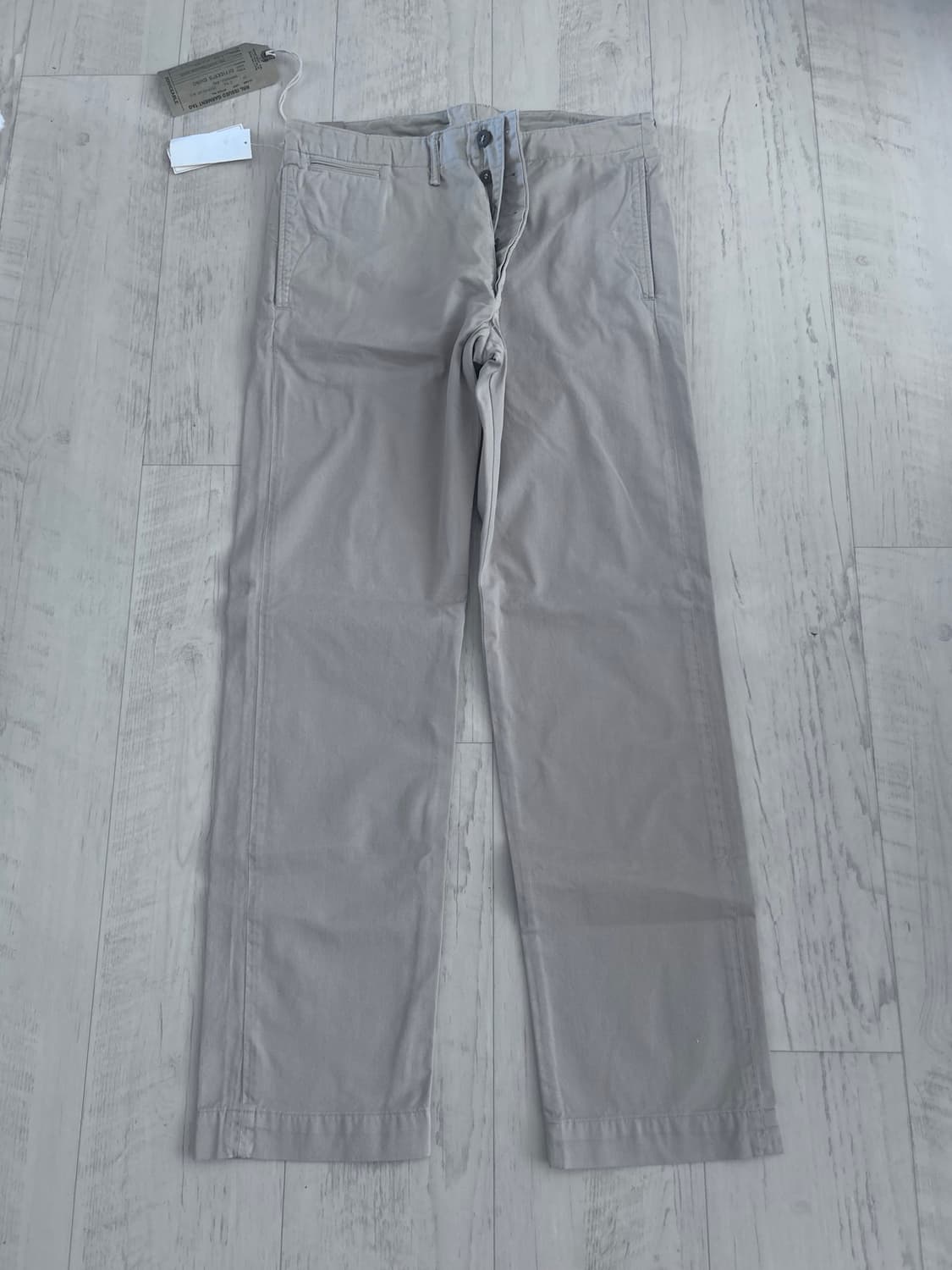 RRL 오피서 치노 팬츠 33x32 스톤 새상품 상품이미지1