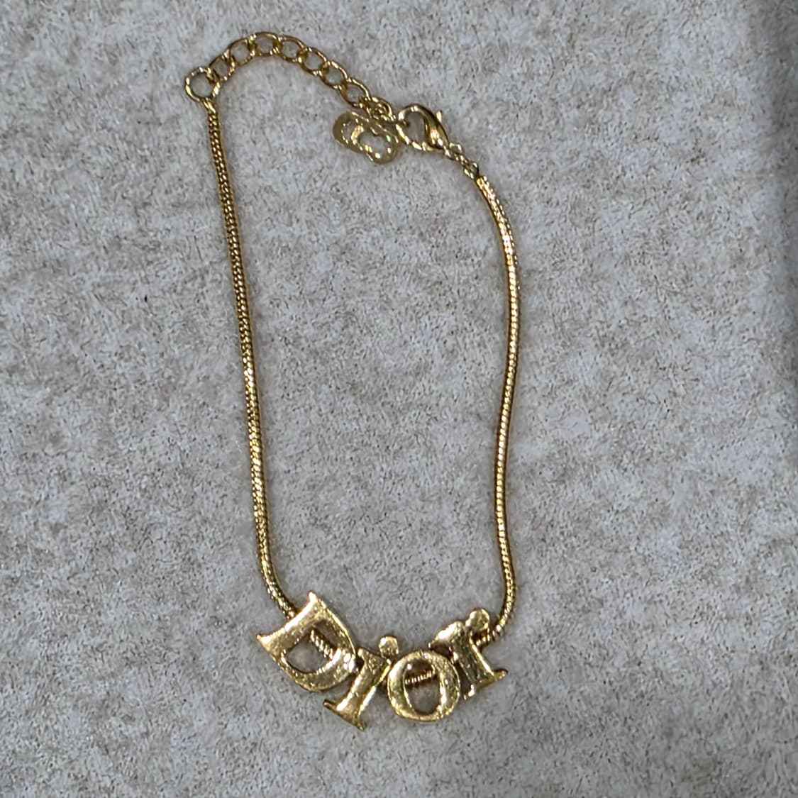 디올 금장 dior 로고 스네이크 팔찌(남녀공용) 상품이미지2